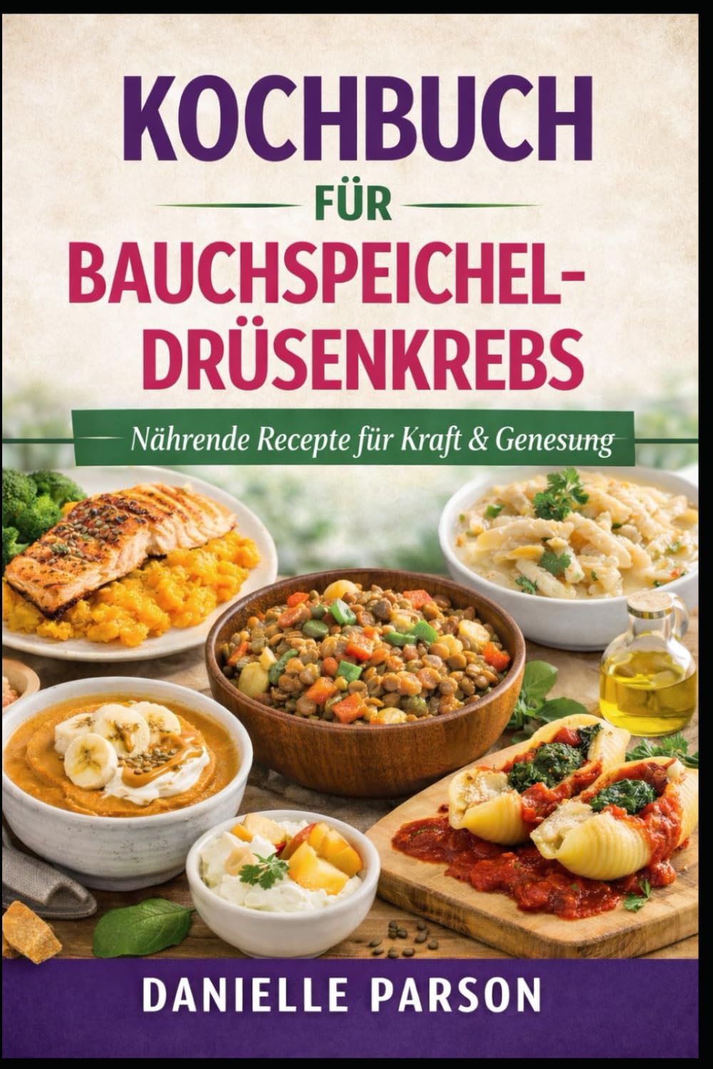 KOCHBUCH FÜR BAUCHSPEICHELDRÜSENKREBS: Nahrende Recepte fur Kraft & Genesung