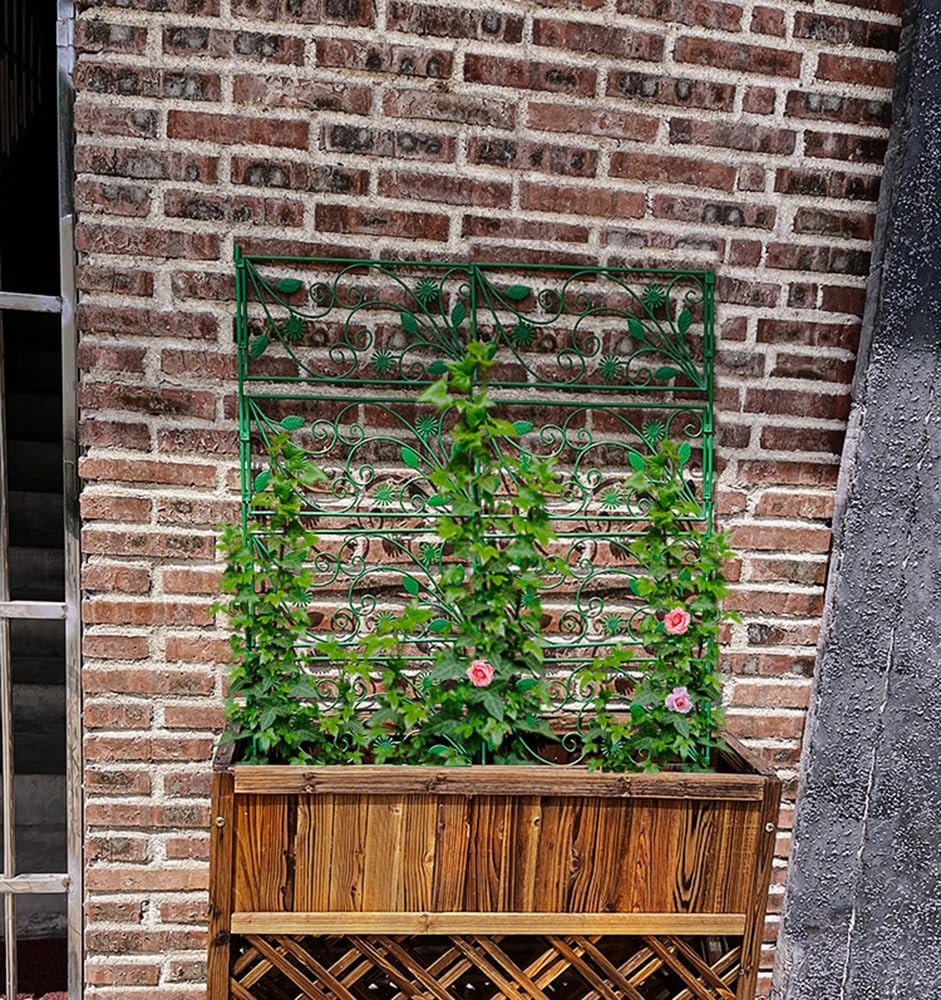 Enrejado Para Plantas Trepadoras RANKI 12 Metros – Acero Galvanizado, Ideal Para Vides, Kiwis, Rosas Y Clematis