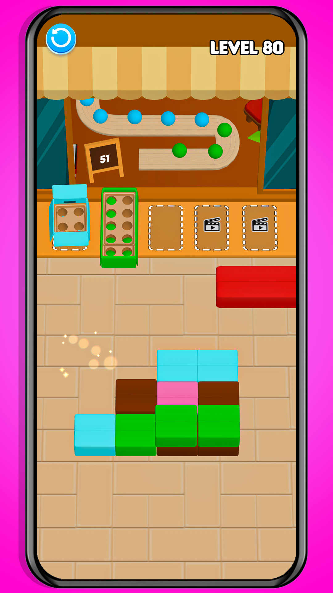 Ball Jam Color Sort Puzzle Master: Tap Away Parking Jam Matching Color ...
