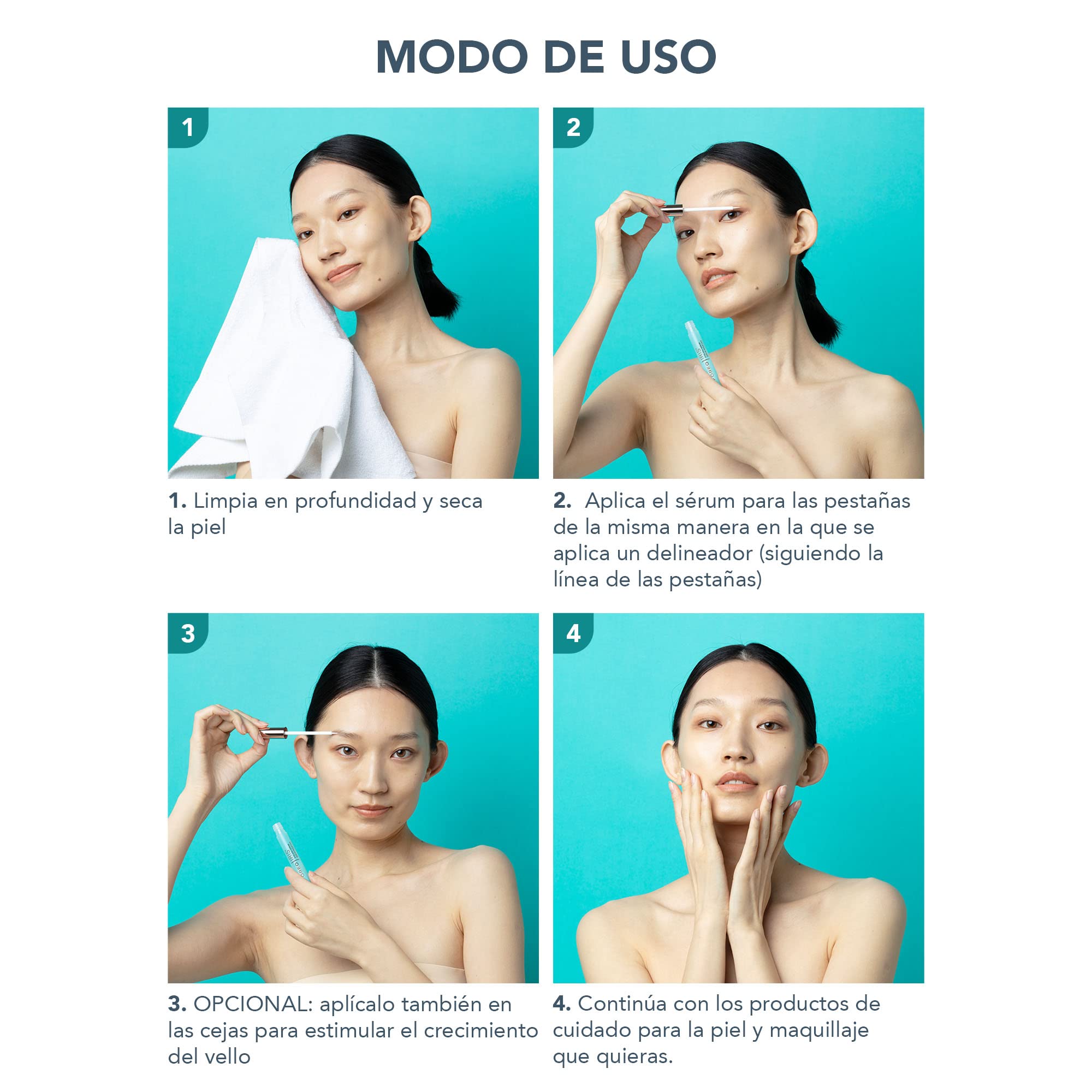 FOREO IRIS Serum Pestañas y Ceja - Volumen, Protección y Fuerza - Serum Pestañas Crecimiento - Sérum de Pestañas y Cejas Concentrado - Fitoqueratina, Arginina y Acido Hialuronico - Sin fragancia