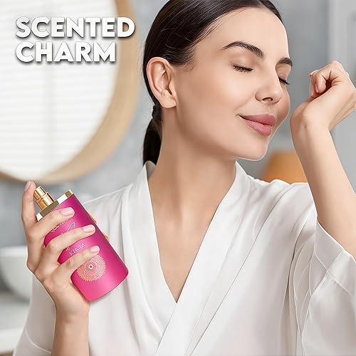 Miniatura 6 de Juego de 4 perfumes para mujer  Set de regalo de fragancia floral con vainilla, dulce fruta, Eau De Parfume  3.4 onzas líquidas cada uno (Valentine