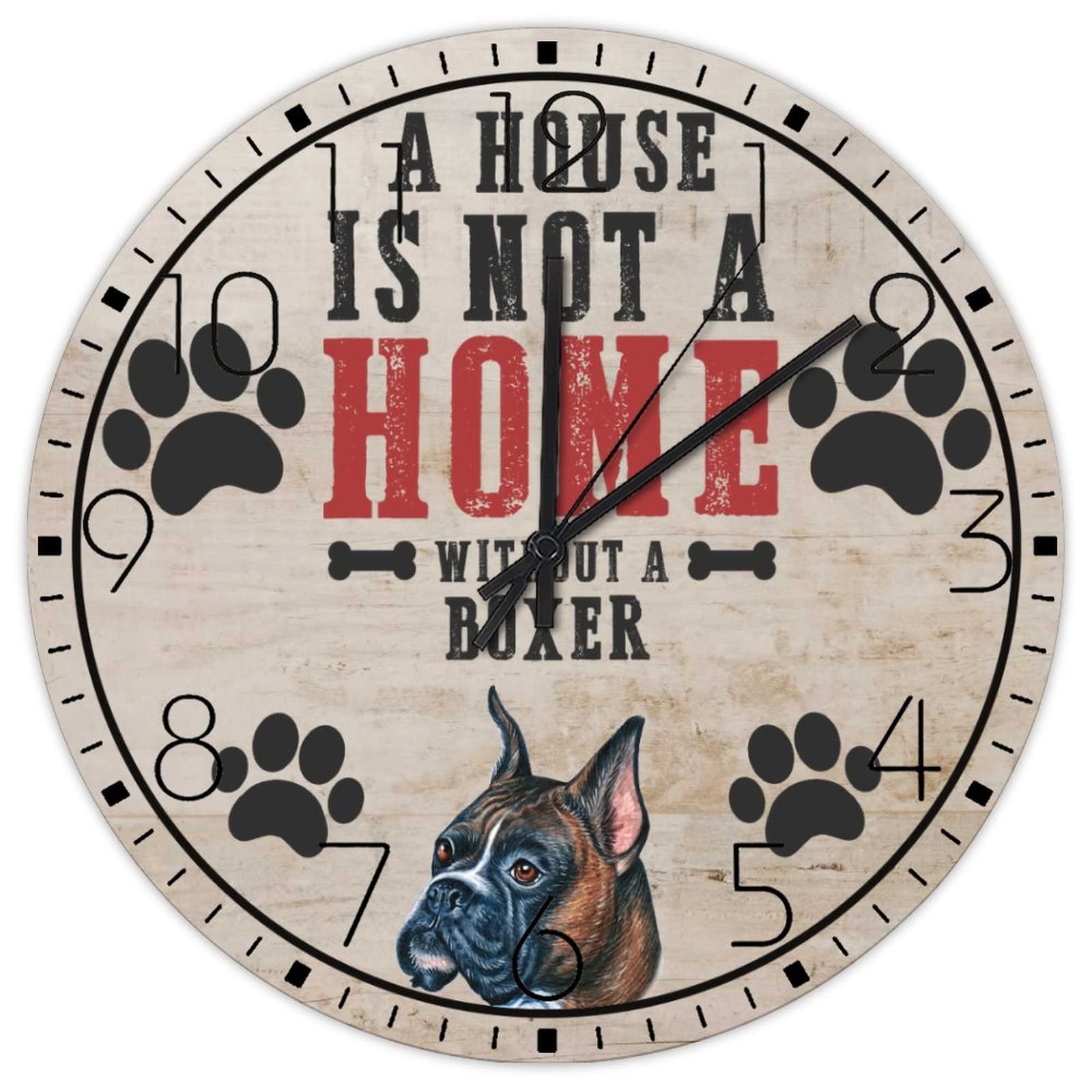 Horloges murales en bois décoratives pour restaurant et chambre à coucher