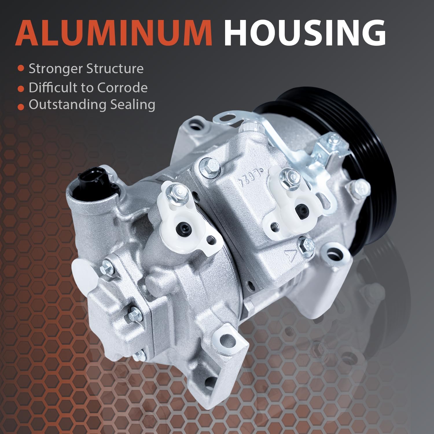 Air Conditioning Compressor & A/C Clutch for T-OYOTA COROLLA 1.8L 2009 2010, S-cion xD 2008-2014, Matrix 2009 2010 1.8L, 11167328, 5512719 Air Conditioner AC Compressor Relpacement