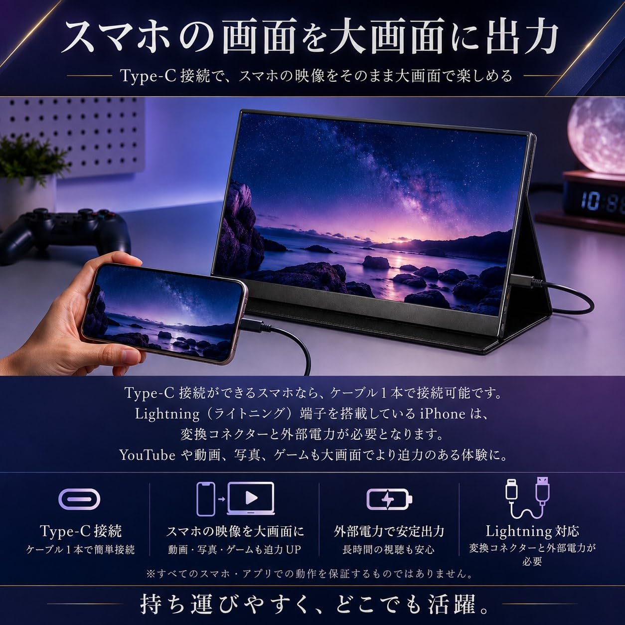 Amazon.co.jp: モバイルモニター 15.6インチ フルHD プロメテウス