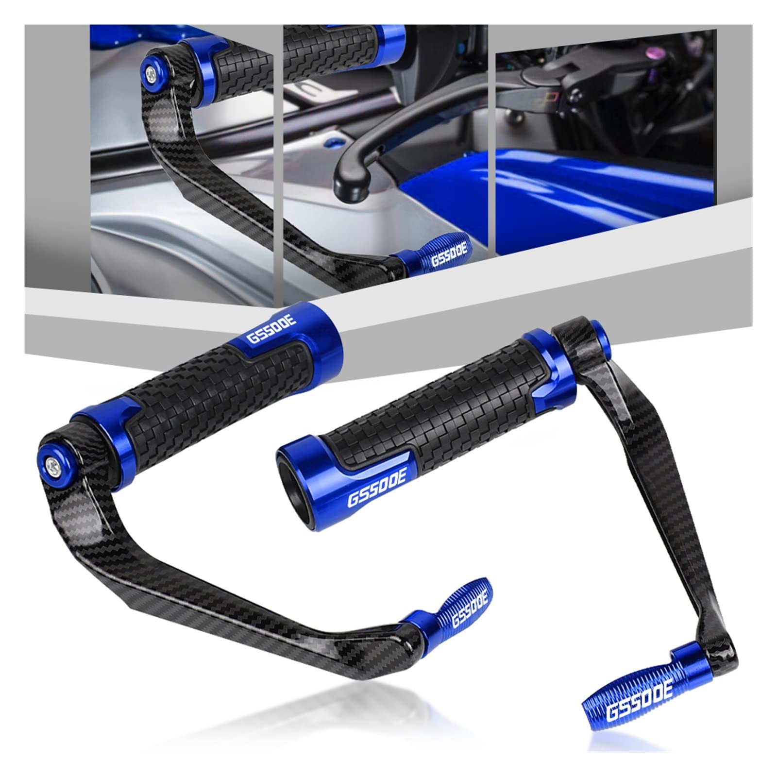 バイク ハンドガード レバーガード スズキに適合する GS500E GS500 E