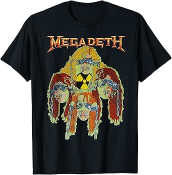 MEGADETH NEW WORLD ORDER Tシャツ Amazon.com: Megadeth - New World Order T-Shirt : Clothing