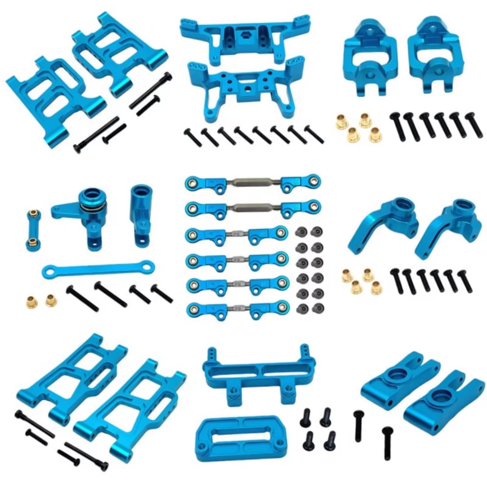 pour MJX 12212 1/12 RC Kit De Mise À Niveau en Métal Remplacement
