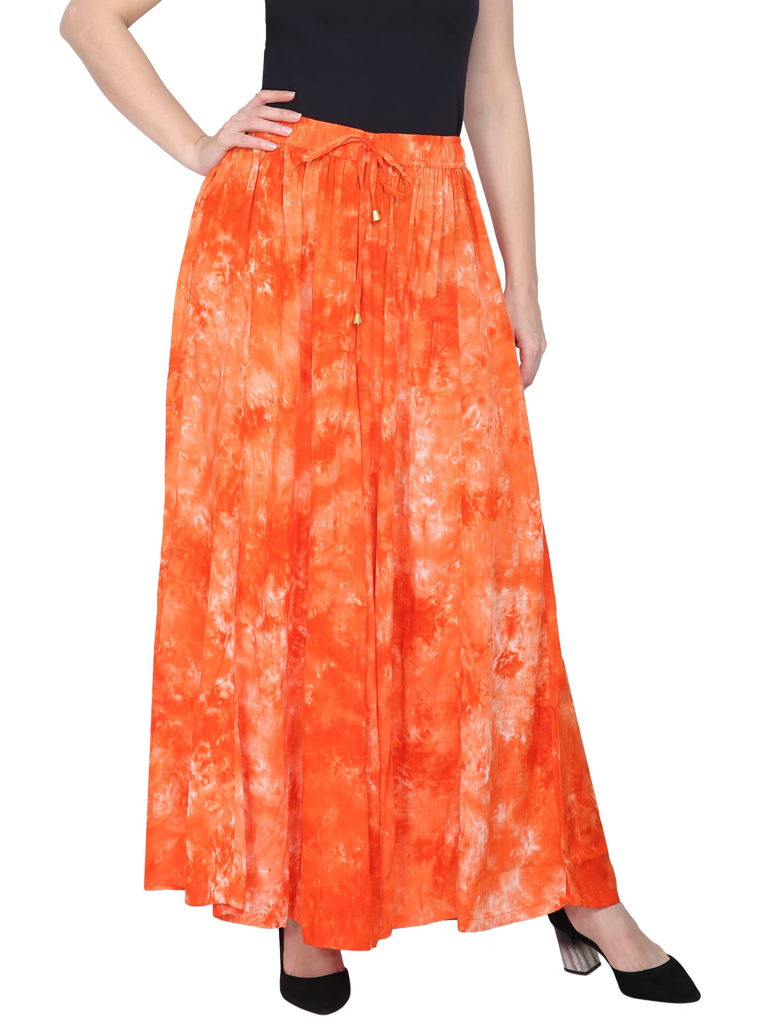 tnq Women's Regular Fit Rayon Palazzo-picture-48
