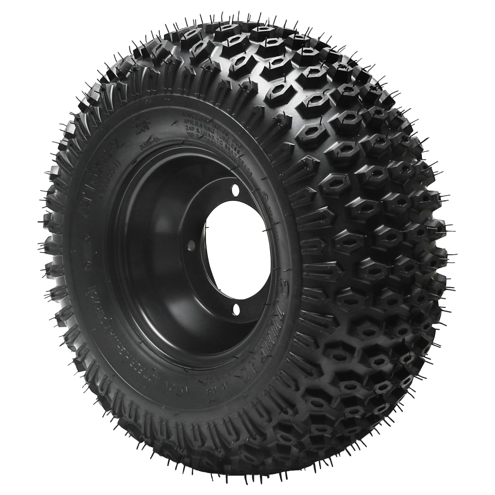 Amazon.com: 16x8-7 ATV Tires with Rims Wheel 4 Bolt 200/55-7 16x8