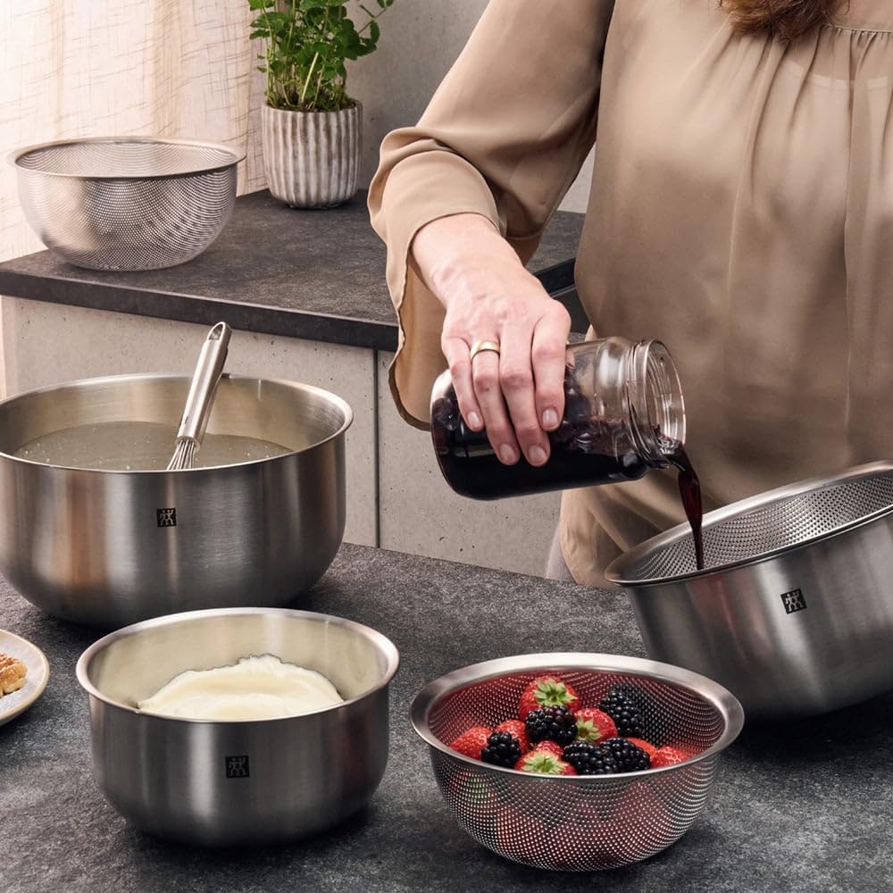 ZWILLING PREP Süzgeç Seti | 18/10 Paslanmaz Çelik | 3-parça