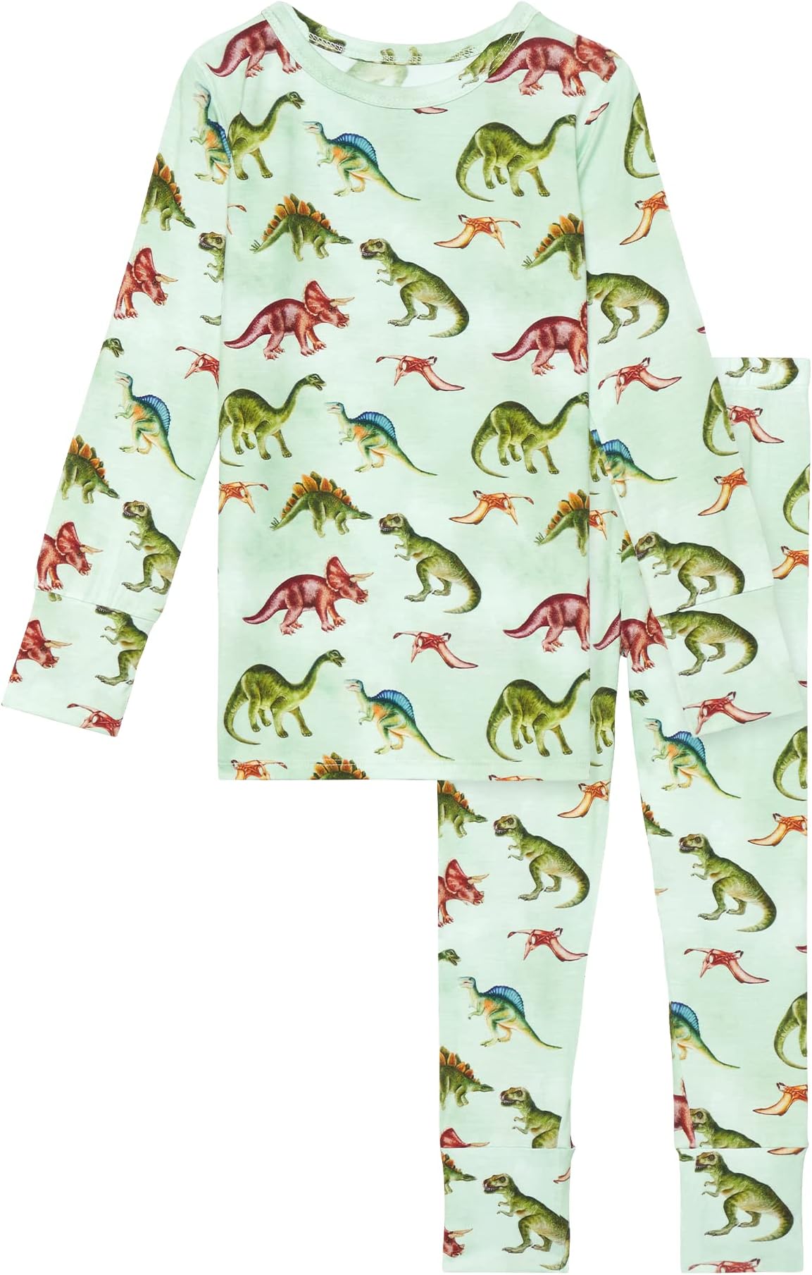 Posh PeanutBaby Pajamas Set - Toddler Sleepers Little Girl Clothes - Kids Two Piece PJ - Soft Viscose from Bamboo (2T, Buddy)