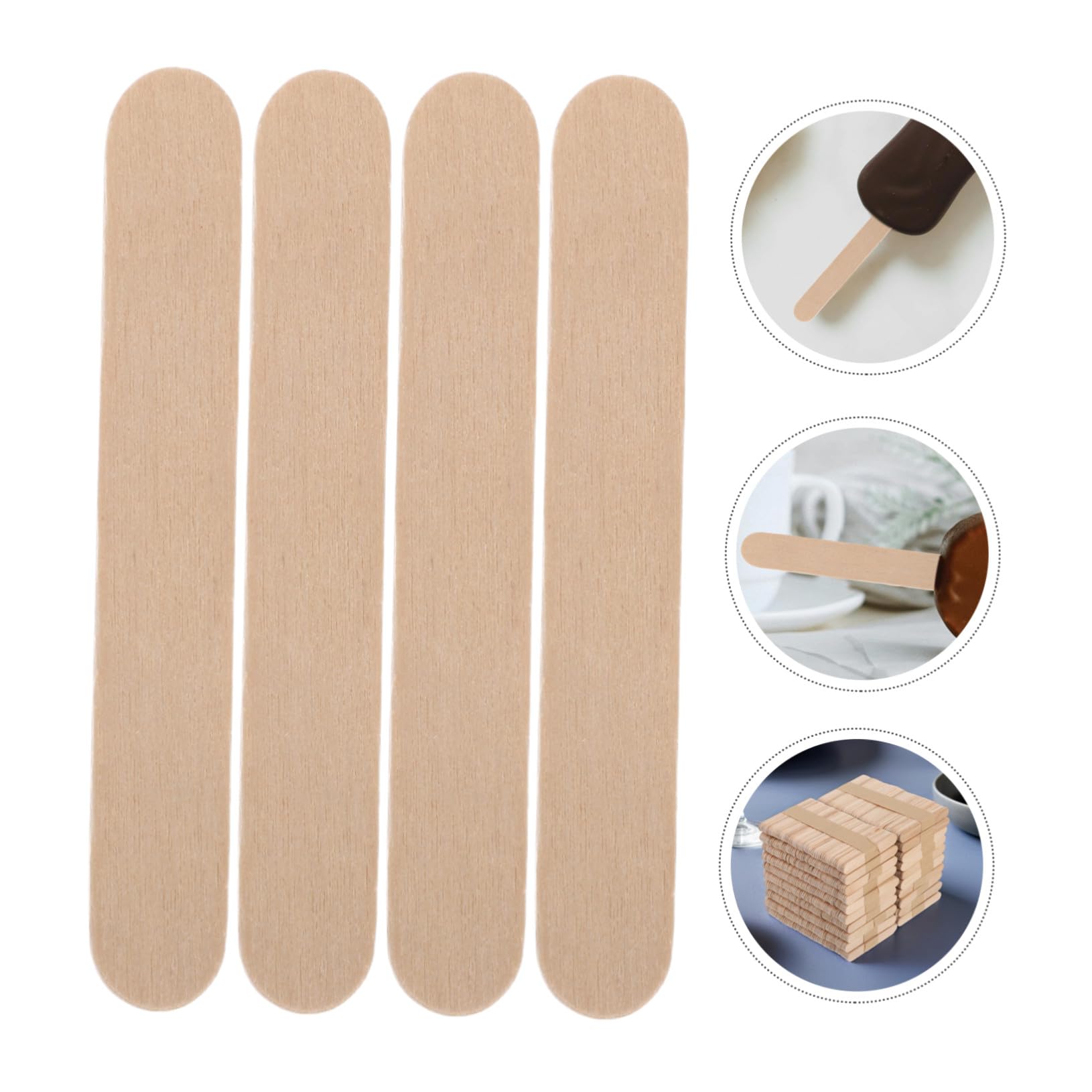 1000 Palitos De Helado Para Manualidades Palitos De Helado Encerados Pequeños Para Manualidades De Madera Para De Pequeños