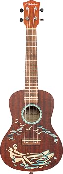 Silvertone Ukulele Concert Graphic Print