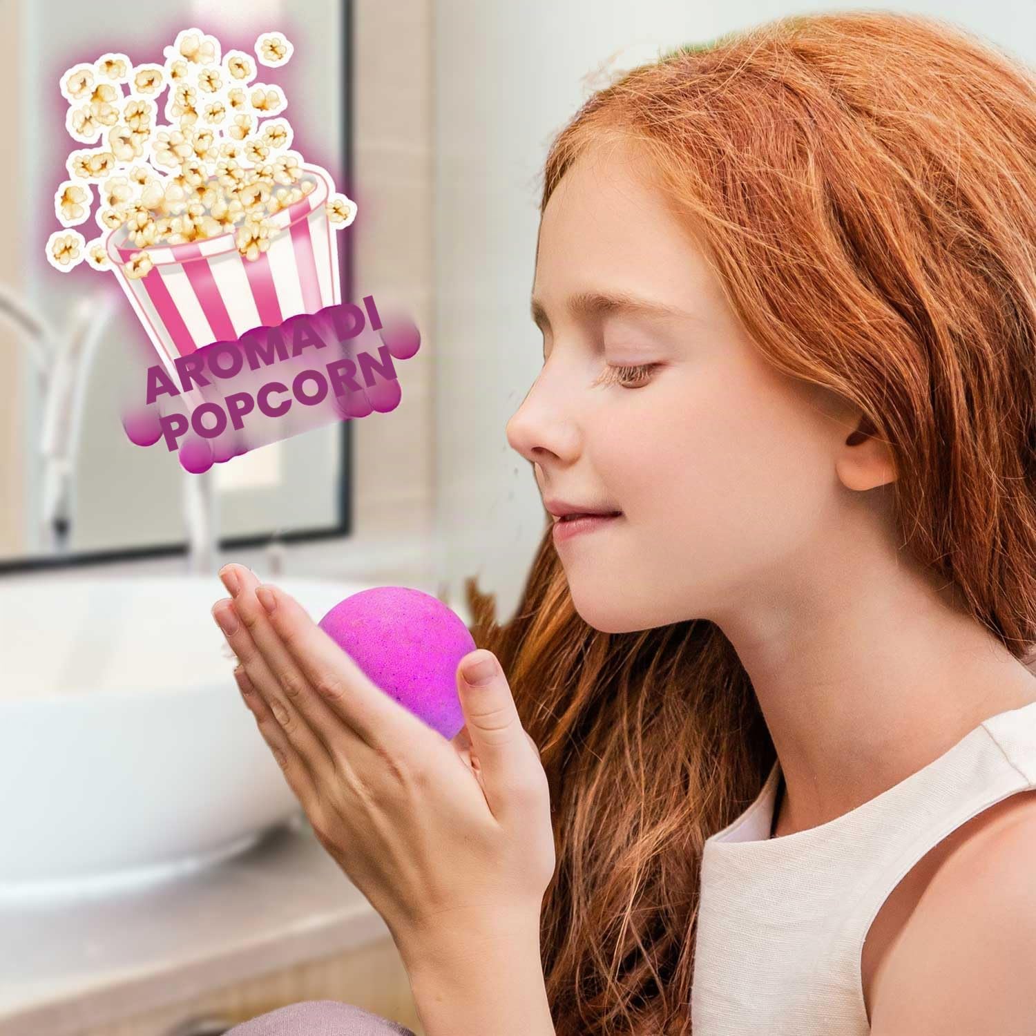 CRAZE INKEE 3 Set Bombe da bagno bambini Unicorno, Bombe da Bagno con Sorpresa per vasca da bagno o piscina gonfiabile. Idea regalo, giochi da bagno ,29428