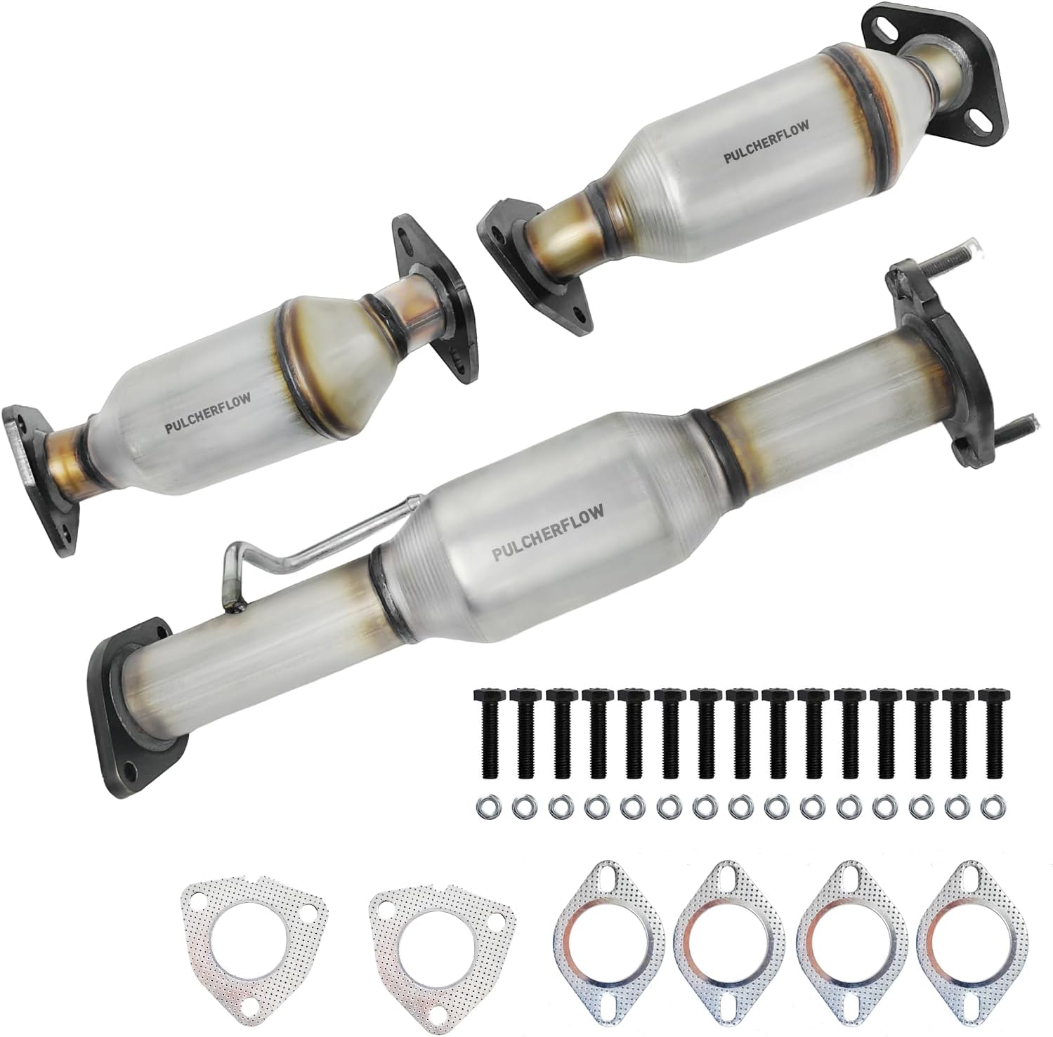 Catalytic Converter Compatible with 2008-2017 Buick Enclave, 2009-2017 Chevy Traverse, 2007-2017 GMC Acadia 3.6L Catalytic Convertor (EPA Compliant)