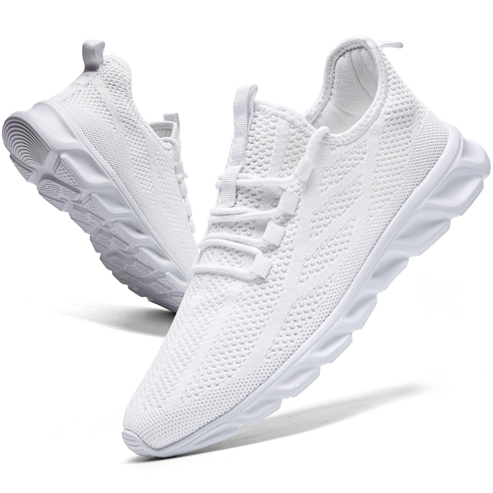 ZGPWZWL Mens Running Shoes Sneakers for Men Tennis Gym Athletic Lightweight Walking Comfortable Workout Sports Shoes