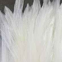 Hareline Fly Tying Strung Chinese Saddle 57 Inch Long Saddle Hackle Feathers for Fly Tying Streamers & Saltwater Flies