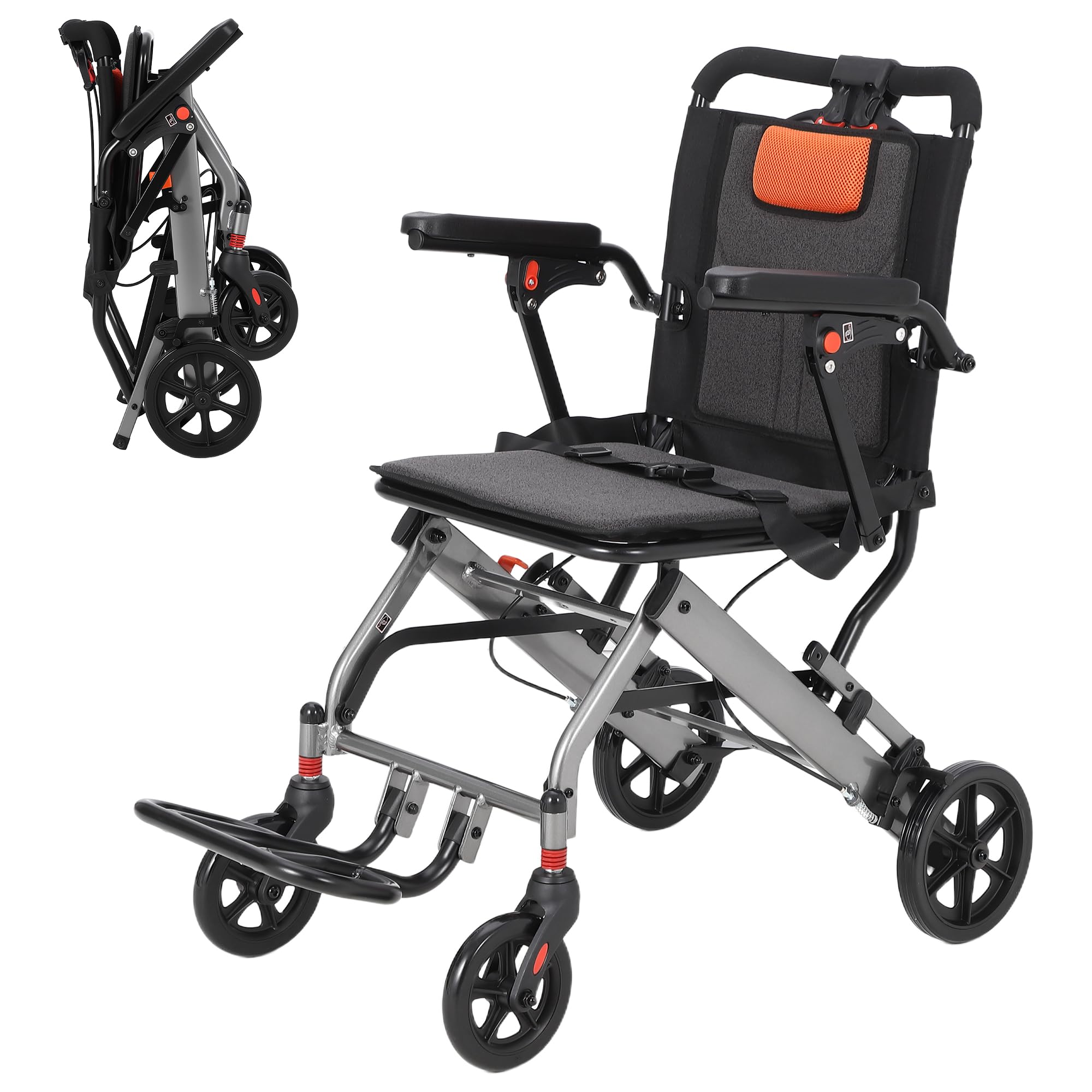 ガービー（Garvee）車椅子 介助型 介助用車いす 自立できる 軽量 コンパク Amazon | ガービー(Garvee)車椅子 介助型 介助用車いす 自立できる