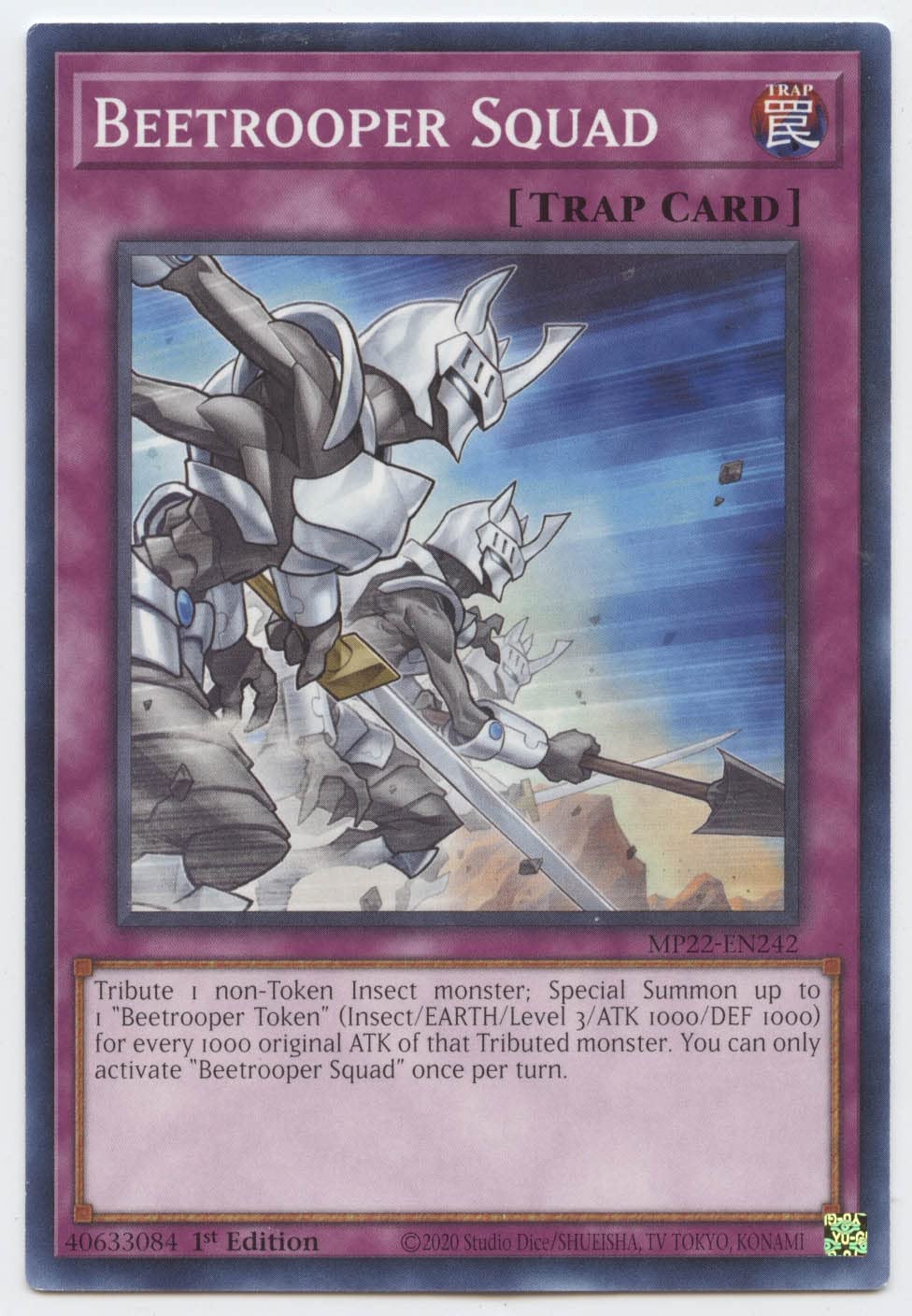 Yu-gi-oh Base Beetrooper | Meses Sin Interés