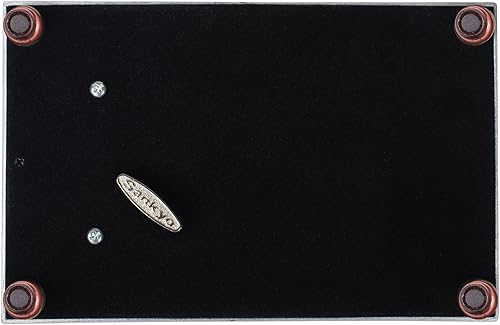 Miniatura 5 de Cottage Garden Caja de música pequeña con diseño de Dios a tu lado de la Primera Comunión con cuerda de madera que reproduce el aleluya de Handel