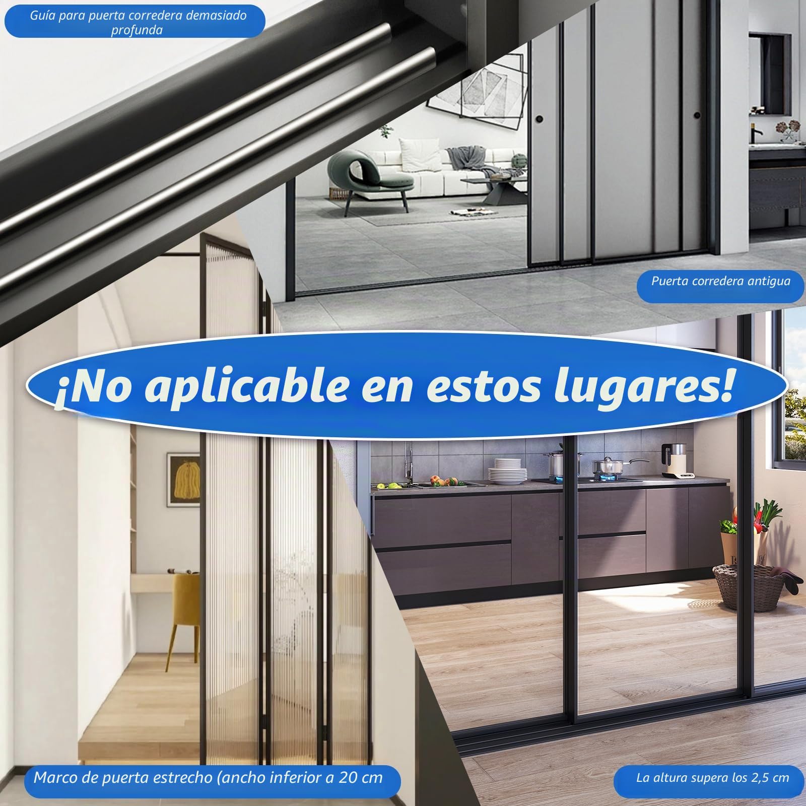 Rampa de umbral de puerta, rampa para silla de ruedas de PVC, superficie antideslizante, rampa de goma, rampa de acceso para silla de ruedas, cochecito, andador o scooter eléctrico (gris, 90 x 8 x 2,5