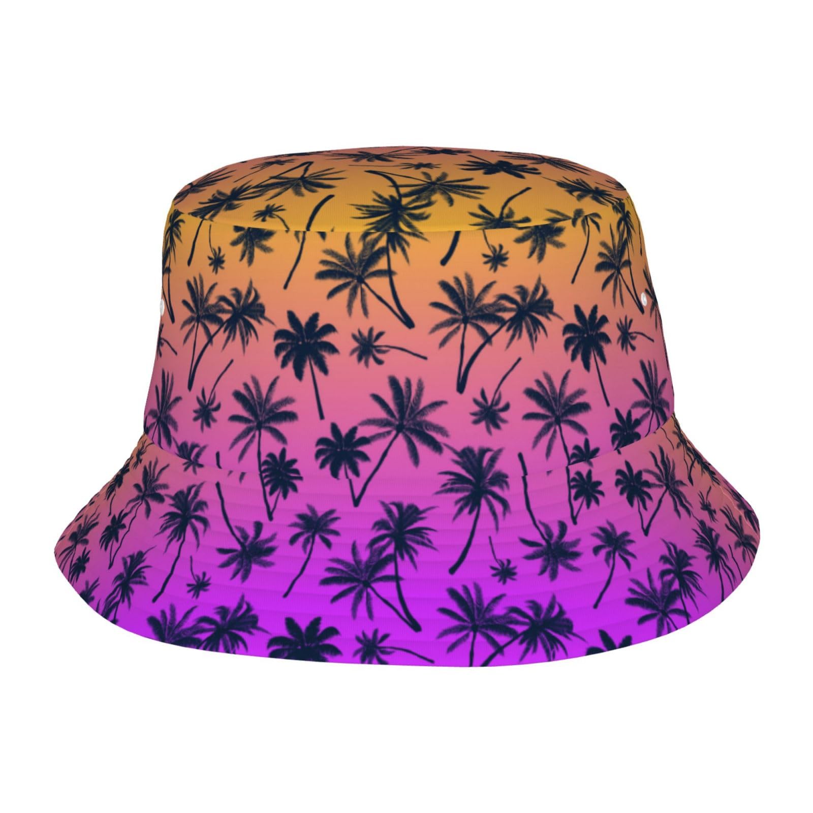 YFBXHSN Summer Bucket Hat Hawaiian Bucket Hat Fashion Beach Cap for Men Women Outdoor Fisherman for Beach Travel Headwear