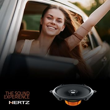 HERTZ Dieci Series DCX-5703 5x7 Two-Way Coaxial Speakers - Pair