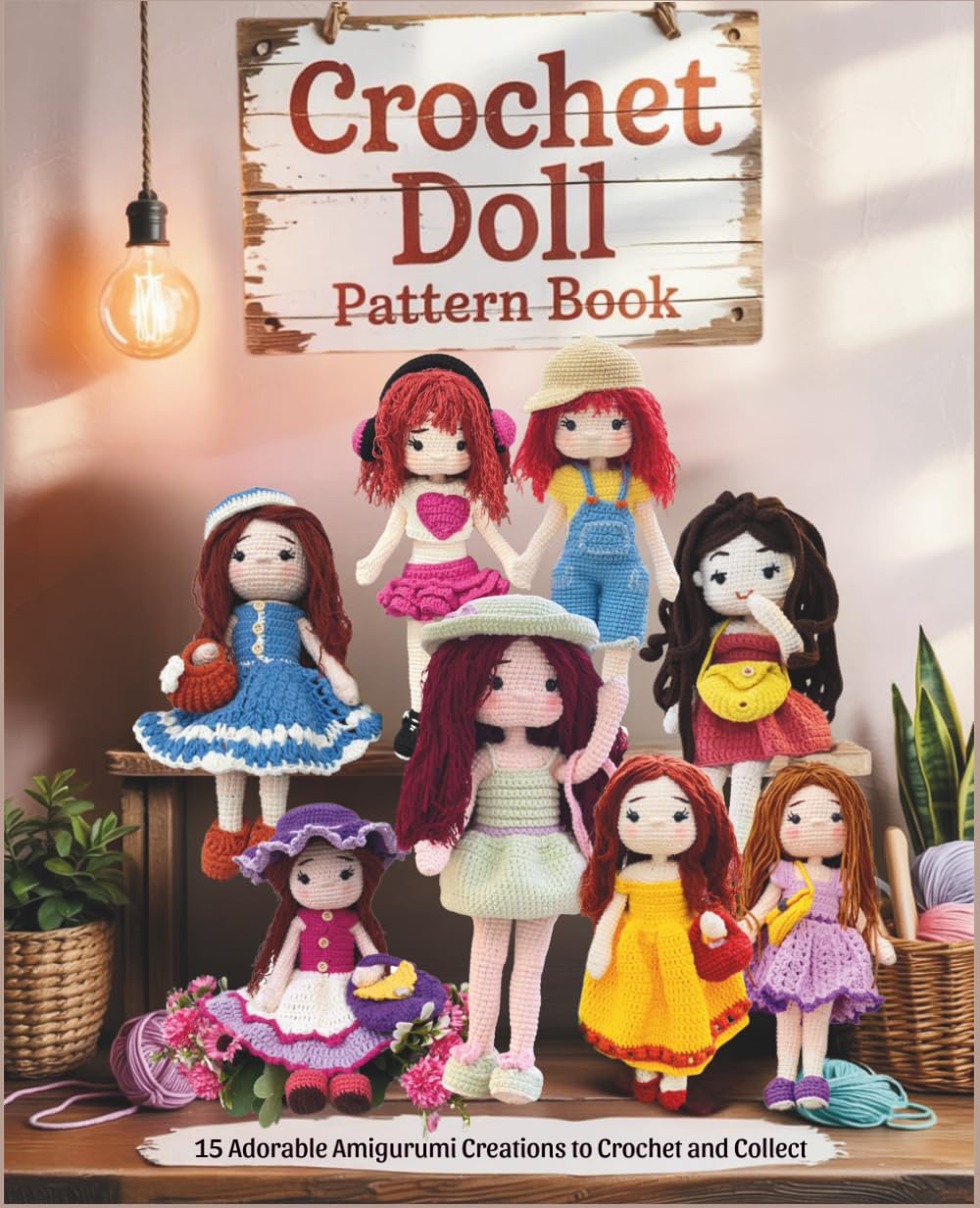 Crochet Doll Pattern Book: 15 Adorable Amigurumi Creations to Crochet and Collect