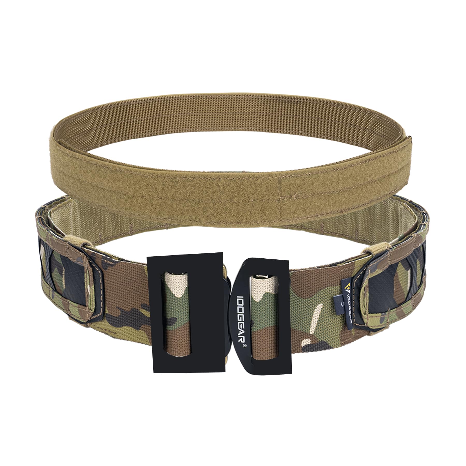 IDOGEAR Cintura Tattica Modulare - Cintura Militare Regolabile Con Set Interno/Esterno Per Outdoor E Airsoft - Foto 9
