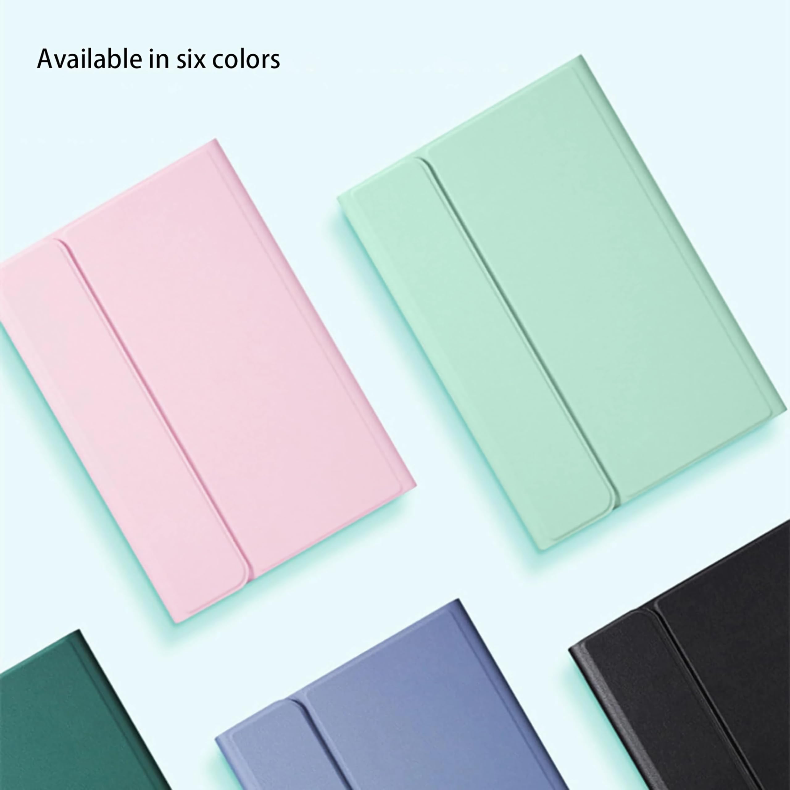 Klawiatura Case dla Xiaomi pad 6s pro 12,4 cala 2024,Odłączana bezprzewodowa klawiatura Bluetooth Touchpad 7 kolorów podświetlenia z uchwytem na ołówek myszy Pokrowiec ochronny,Pink