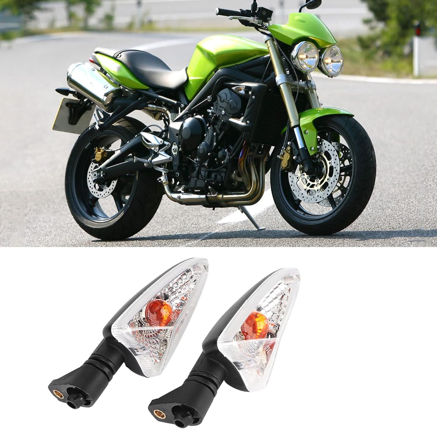 Turn Signal Bulbs Motorcycle Turn Signal Light Indicator Flasher Lamp Fit For