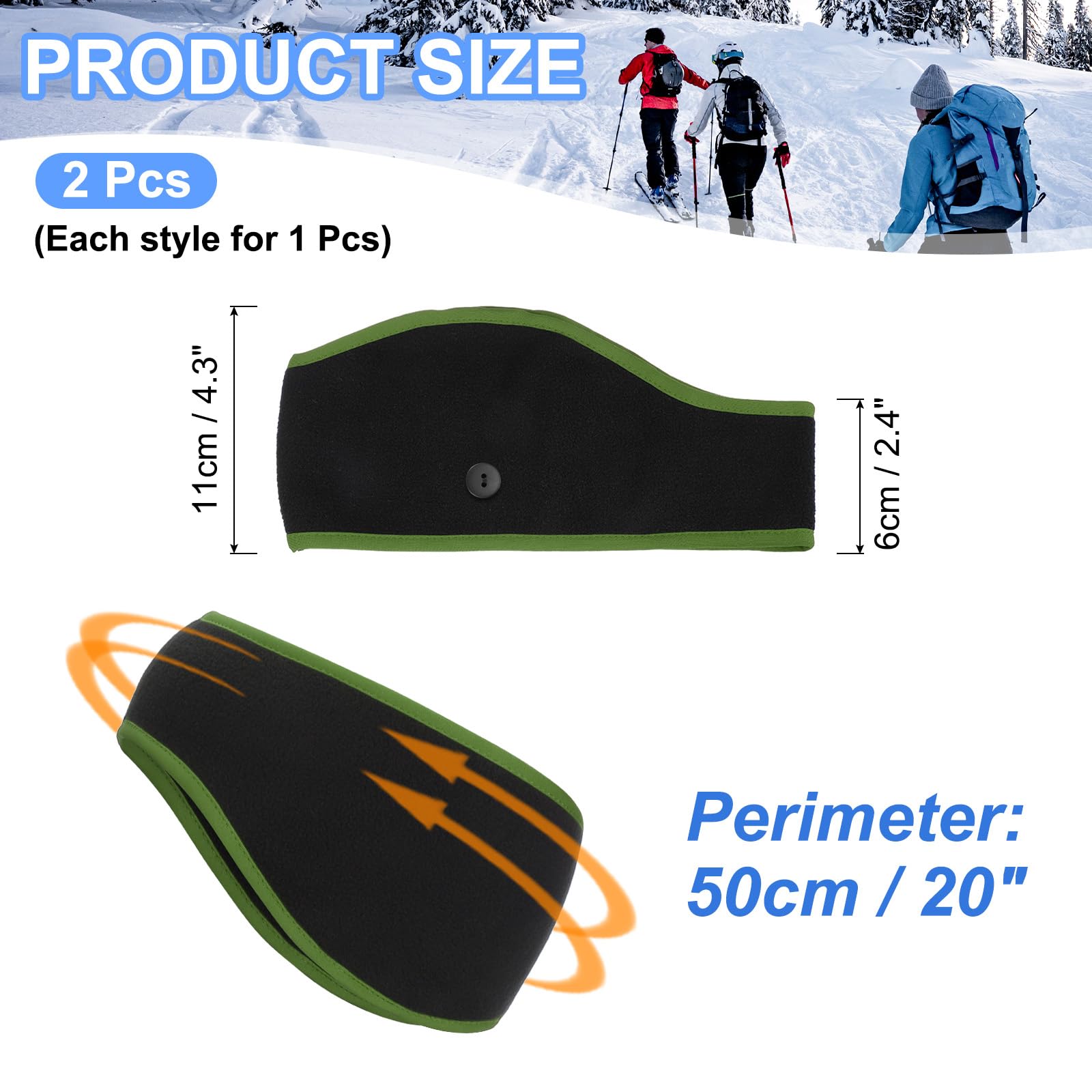 PATIKIL Ear Warmer Headband - Image 2
