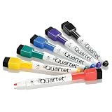Quartet Magnetic Dry Erase Markers, Fine Point, ReWritables, Mini, Magnetic, Assorted Colors, 6 Pack (51-659312Q) – view 3