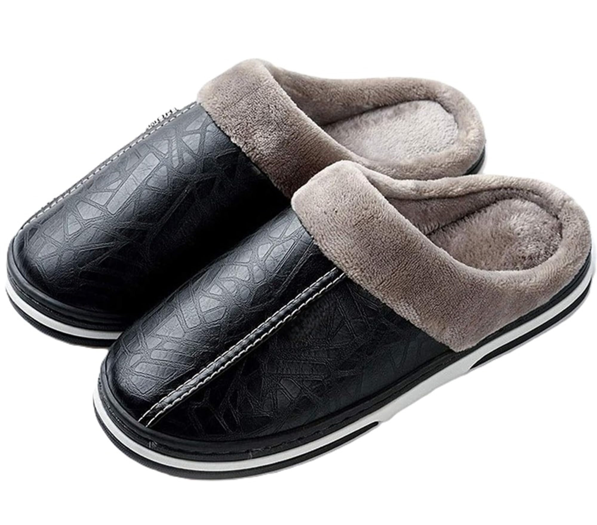 Women And Men’s Faux Fur Winter Slippers – Soft, Lightweight & Comfortable Multicolor-image-15