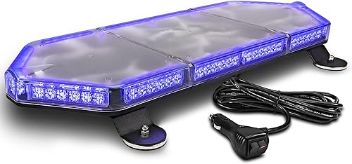 Miniatura 28 de LAMPHUS - Luz estroboscópica NanoFlare NFMB40 de emergencia (LED, 40 W), color azul, 12", Rojo Rojo -,Ámbar,azul (Amber / Blue),verde