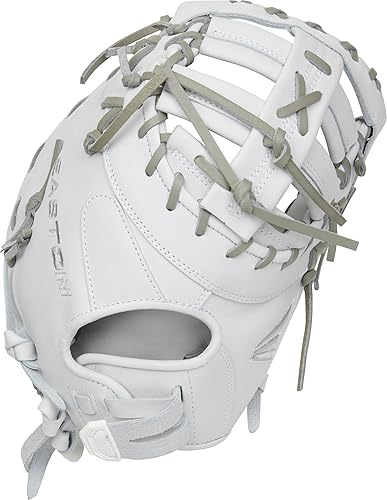 Vista 30 de Easton Guantes de sóftbol de lanzamiento rápido de la colección profesional Tamaños 11.5" - 13" Múltiples estilos Tela tejida dividida