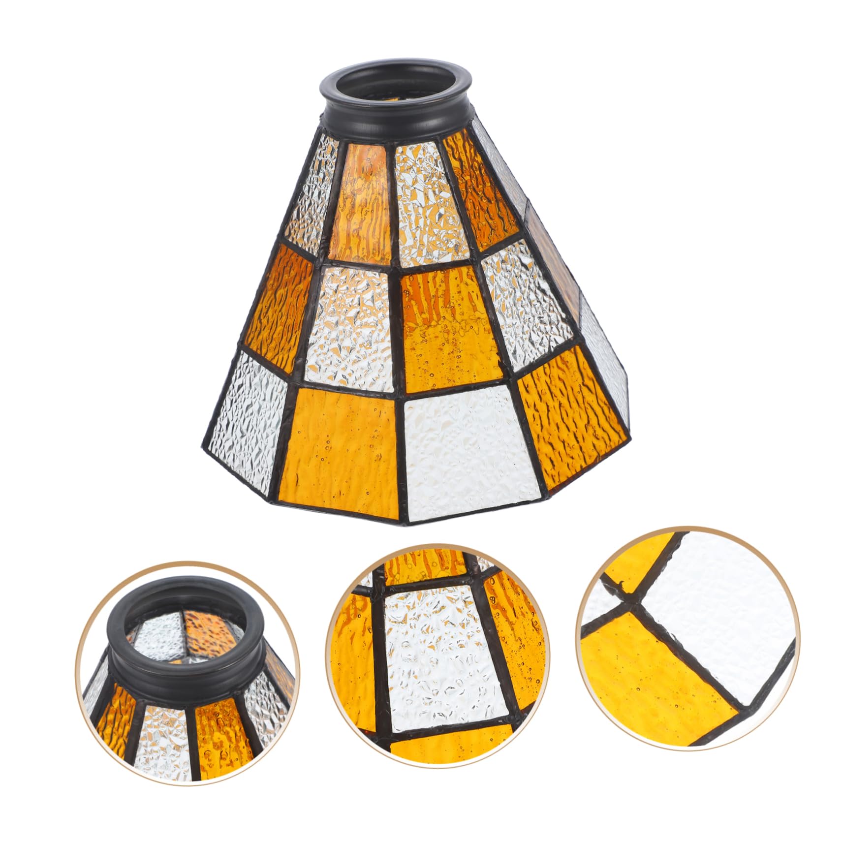 Amosfun 2-Pack White Frosted Glass Pendant Light Shades – Modern, Easy To Install, Soft Lighting