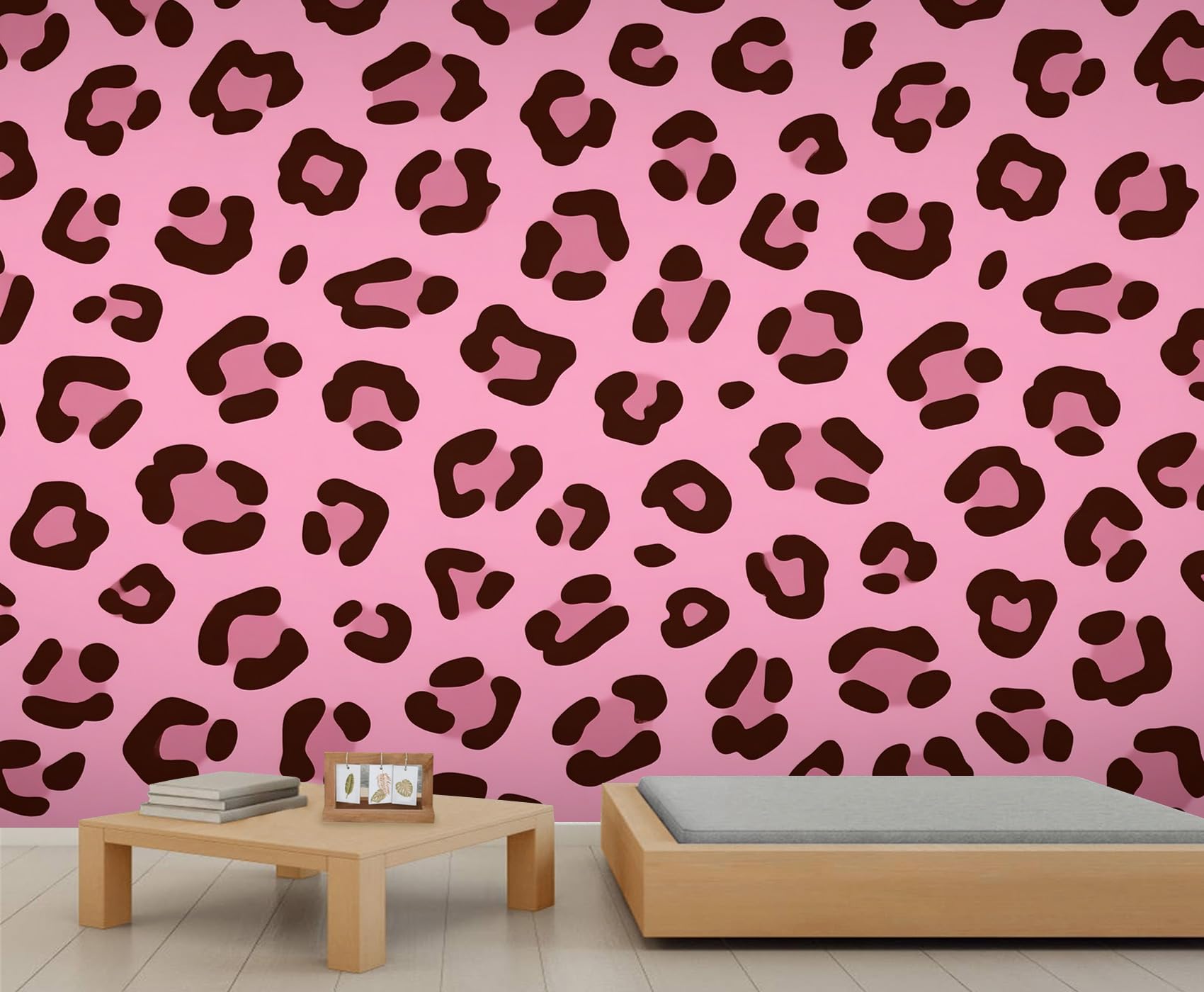 Amazon.com: Pink Leopard Print Wall Mural, Cheetah Print Murals