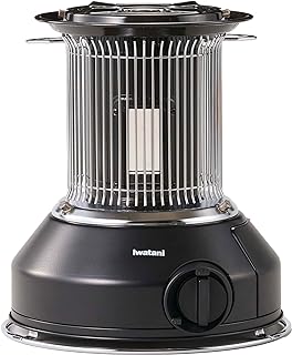 Iwatani イワタニ カセット ガス ストーブ マル暖 やかん 置ける アウトドア 屋内外 両用 おしゃれ 丸形 CB-STV-MRD