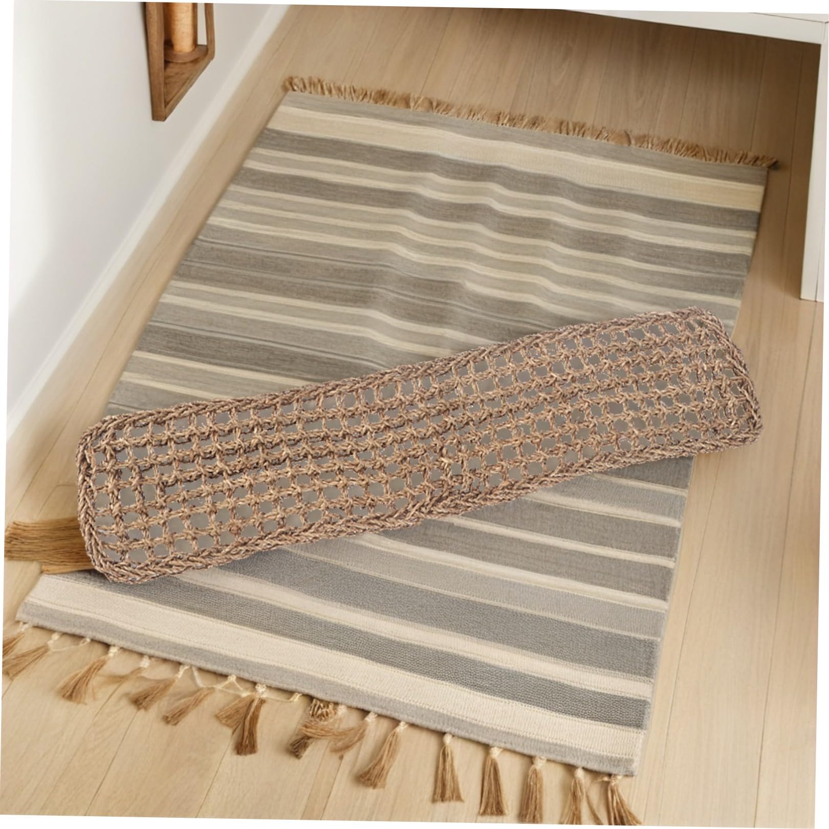 Amaca per Rettili in Alghe Marine 75x18 Cm 2 Pezzi Letti Sospesi per Lucertole e Draghi Barbuti Accessori per Acquari Ampliamento Spazio Vitale Habitat Animali Domestici