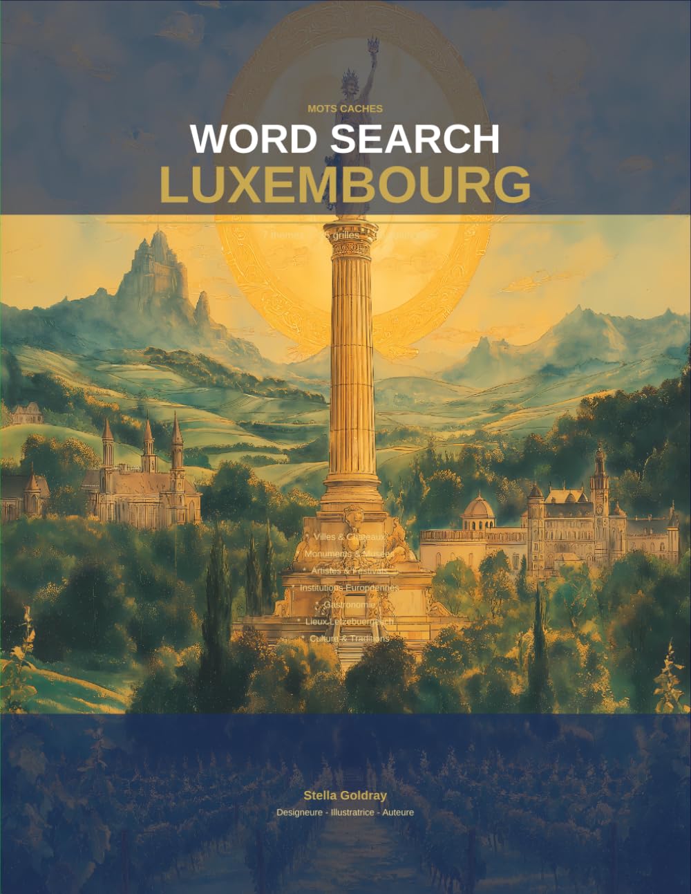 LËTZEBUERG: Mots Cachés · Wierder sichen · Wortsuchrätsel