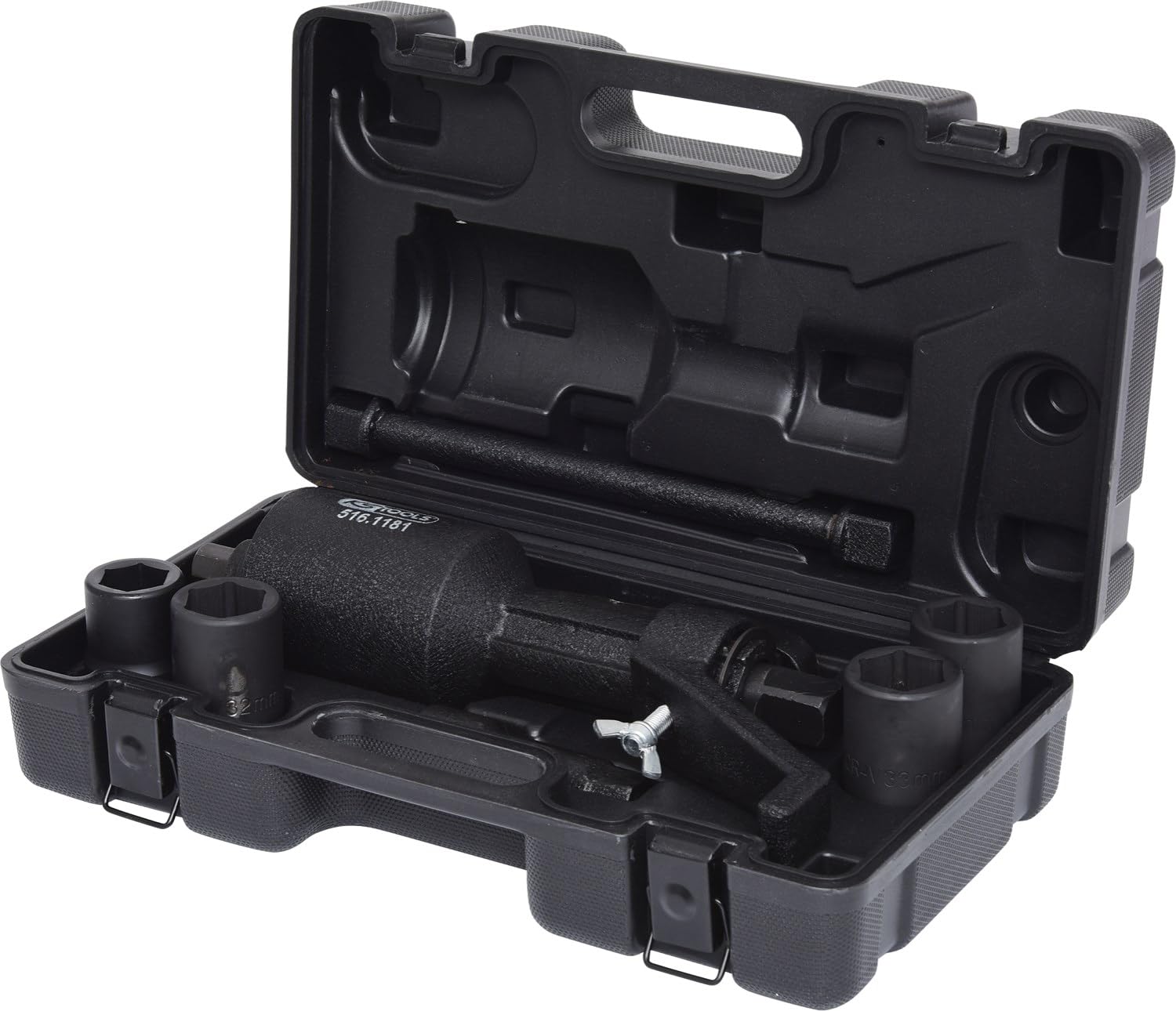 KS Tools 516.1180 Uniwersalny zestaw wzmacniaczy momentu dynamometrycznego, 7-szt