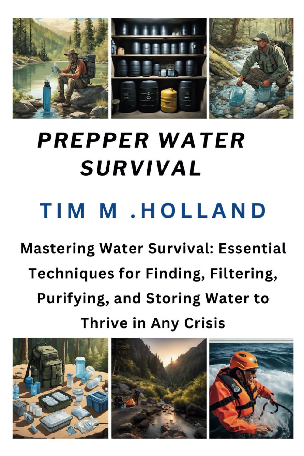 PREPPER WATER SURVIVAL: Mastering Water Survival: Essential Techniques for Finding, Filtering, Purifying, and Storing Water to Thrive in Any Crisis (The Fix-It-Yourself Series)