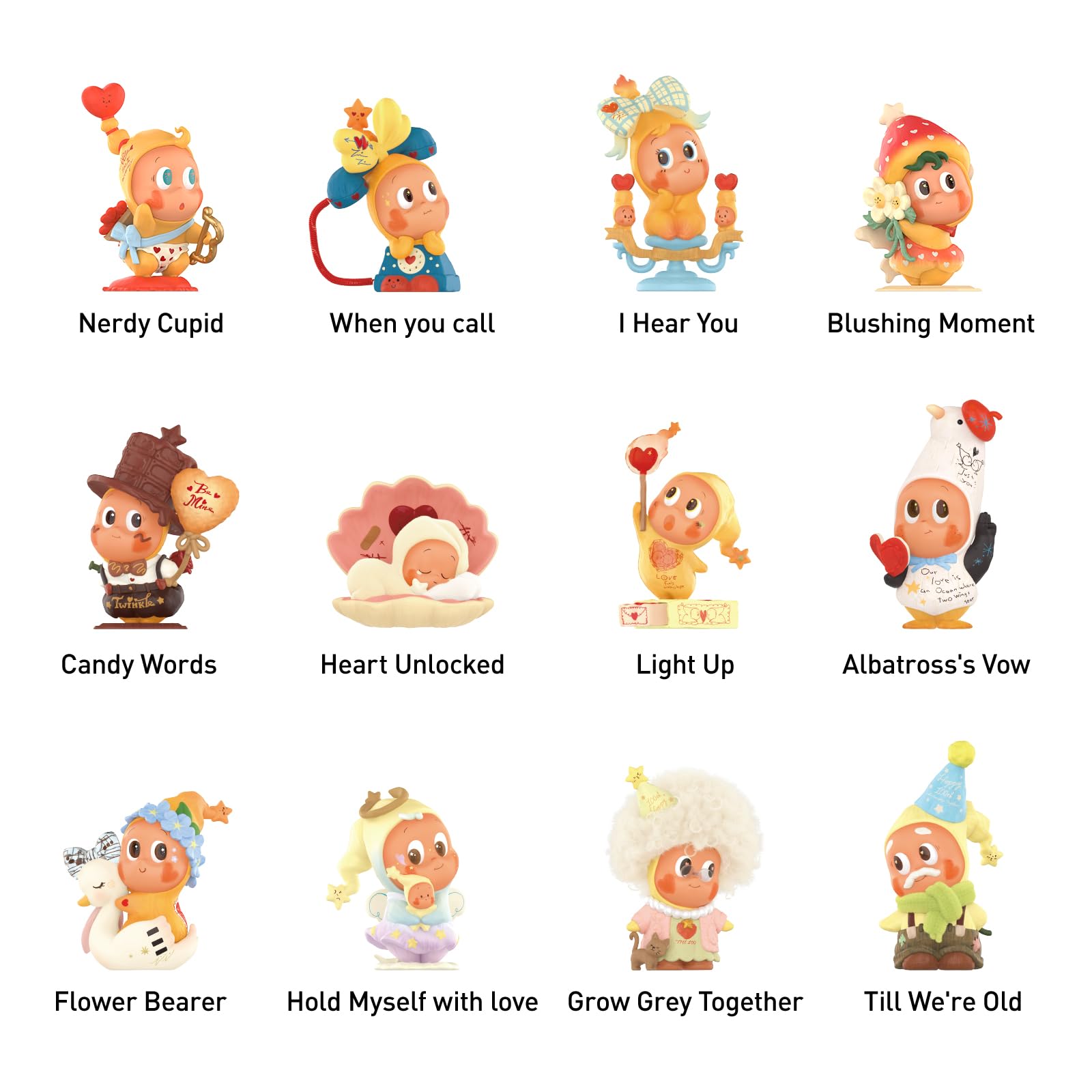 Twinkle Twinkle Crush On You シリーズ Twinkle Twinkle Crush On You Series-Plush Pendent Blind Box - POP