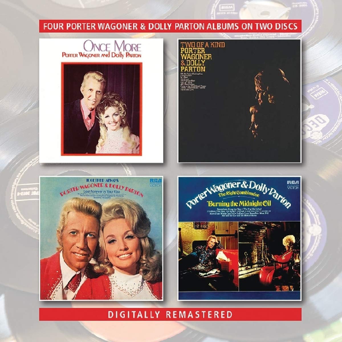 Porter Wagoner and Dolly Parton Once More/Two of A Kind/ the Right Combination