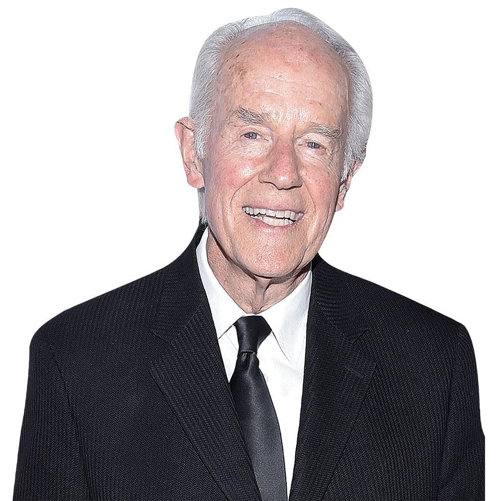 Mike Farrell (Black Suit) Half Body Buddy Cutout