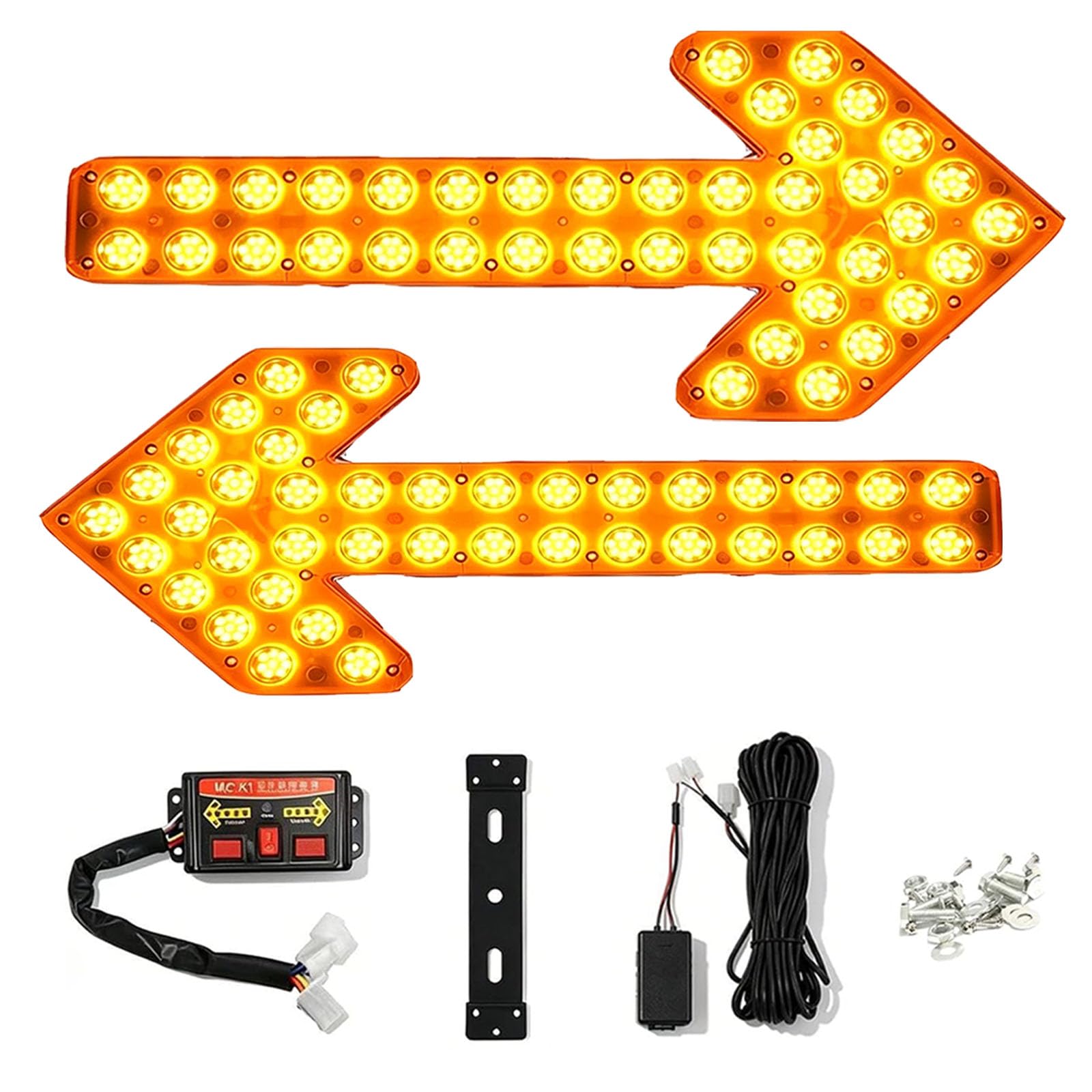 Strzałka świetlna Led 30/60cm, 12v-24v, Wodoodporna