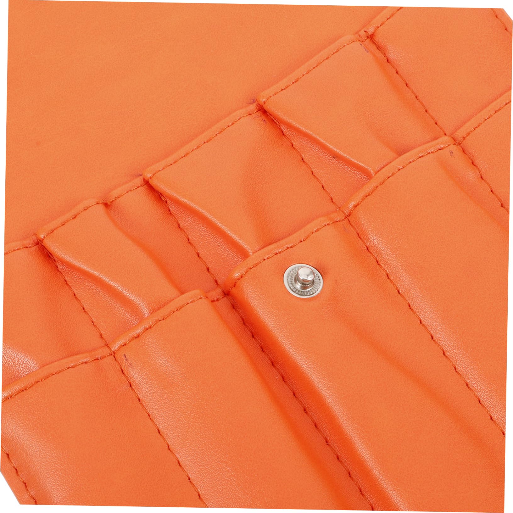 Beatifufu Leather Knitting Needle Bag Crochet Hook Case Portable Organizer Needle Storage Case Fashionable Durable Ideal for Knitters