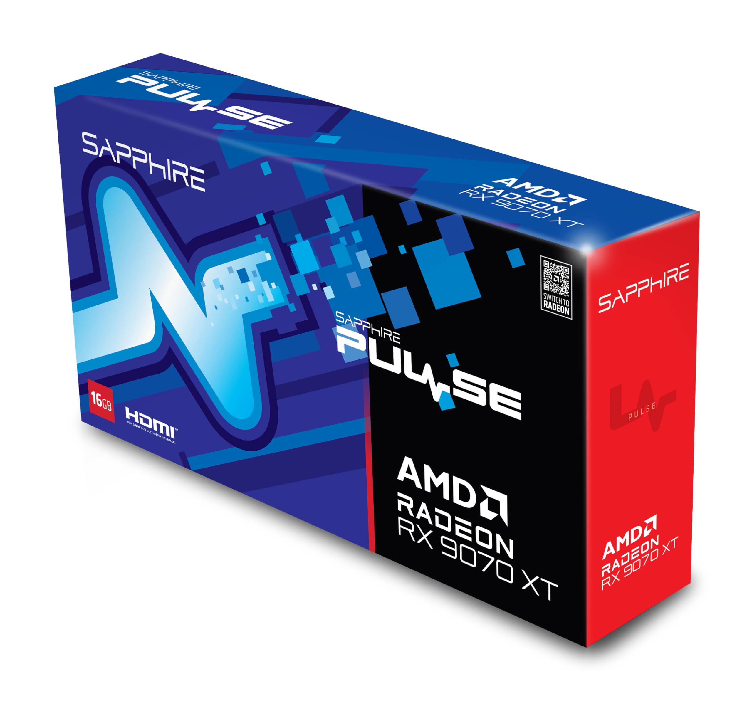 Amazon.com: Sapphire 11348-03-20G Pulse AMD Radeon™ RX 9070 XT 
