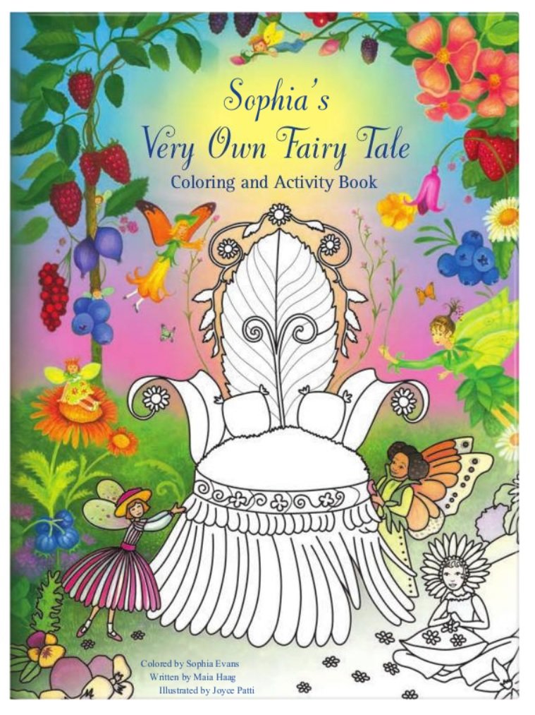 Personalized Coloring & Activity Book for Kids - I See Me! (Fairy)